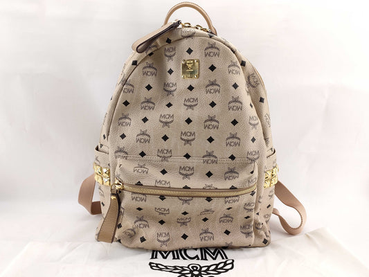 MCM Leather Backpack