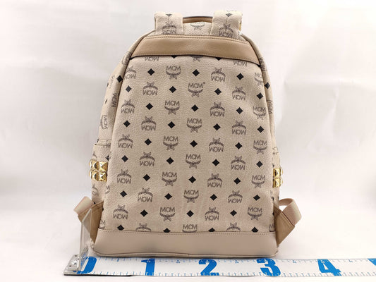 MCM Leather Backpack