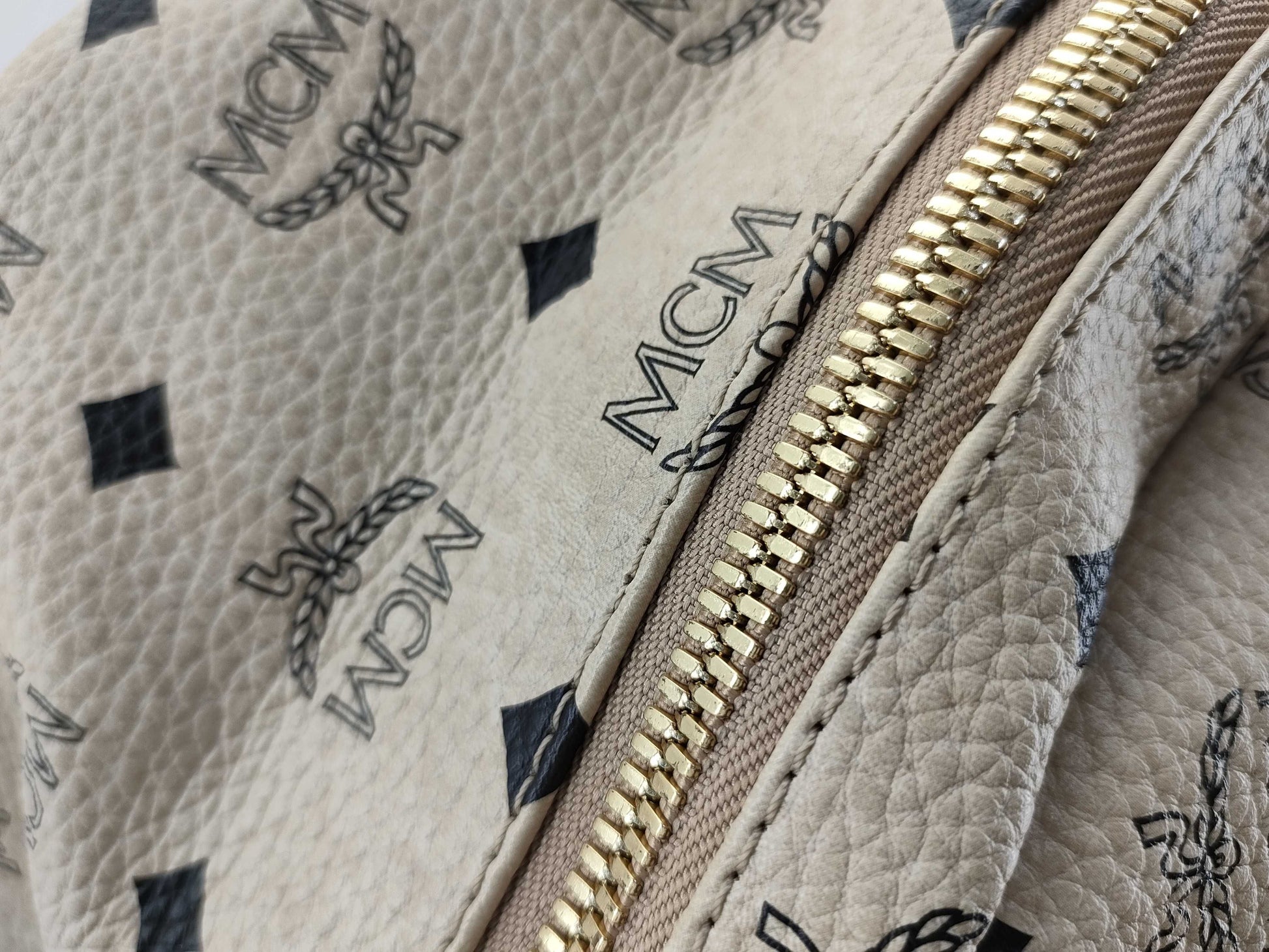 MCM Leather Backpack
