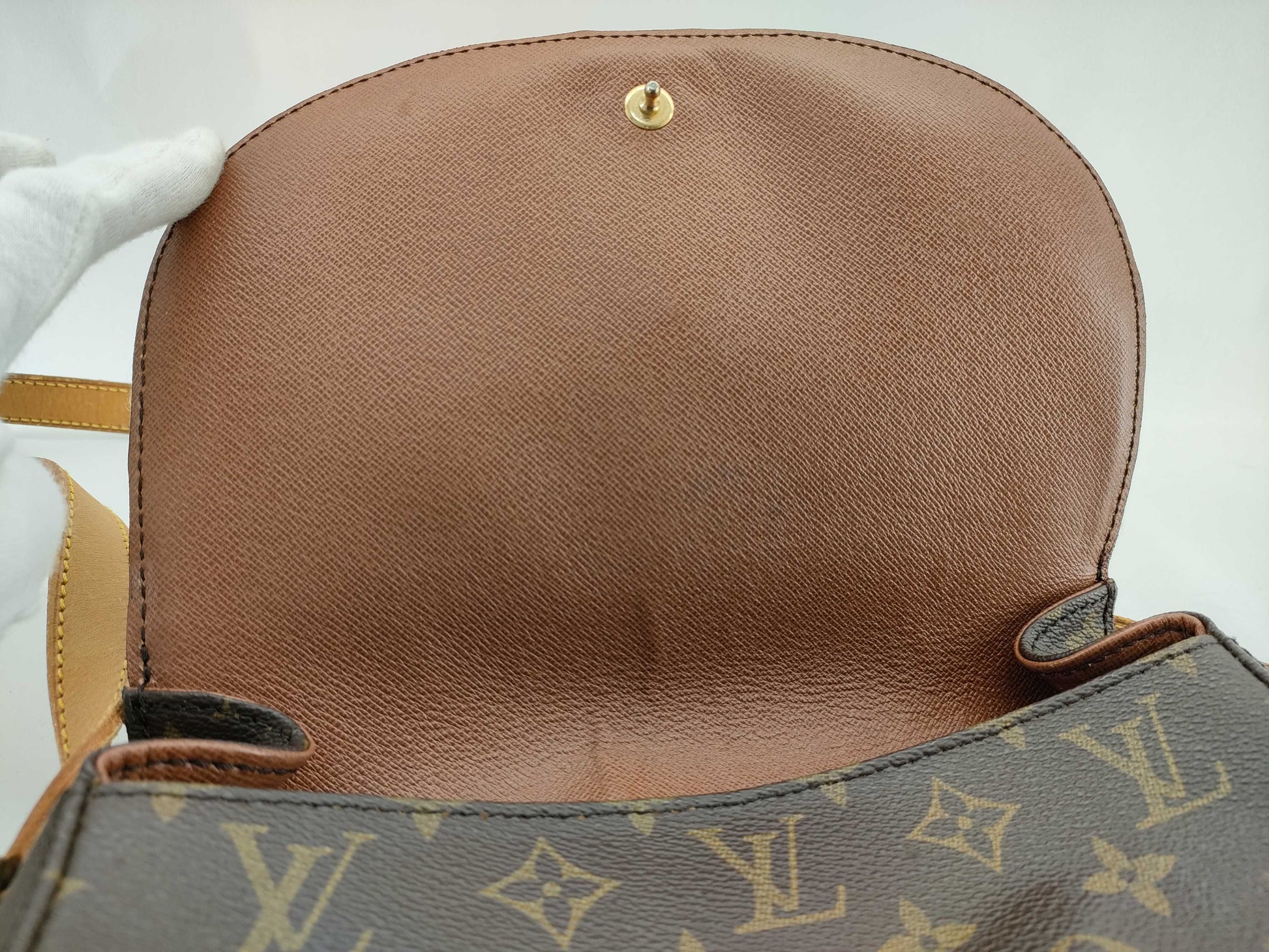 LOUIS VUITTON Monogram Saint-Cloud Shoulder Bag