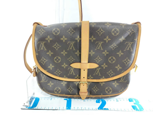 LOUIS VUITTON Monogram Saumur 30 Shoulder Bag