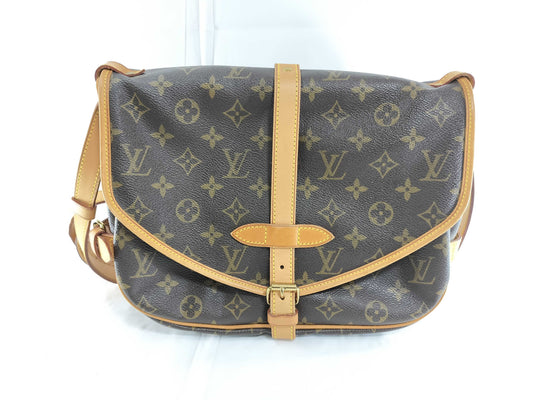 LOUIS VUITTON Monogram Saumur 30 Shoulder Bag