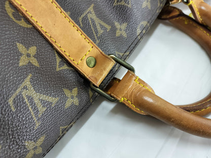LOUIS VUITTON Monogram M41416 Keepall Bandouliere 50 Boston Bag