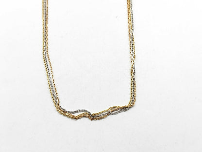 Cartier Three-Color AU750 7.0g Necklace 