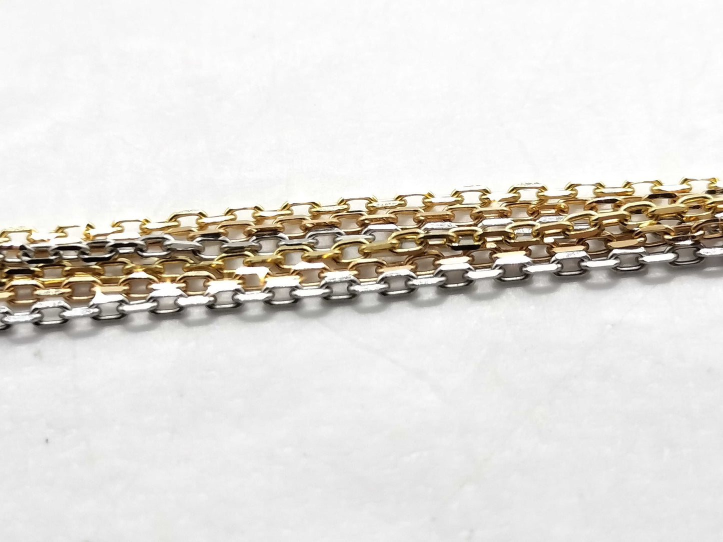 Cartier Three-Color AU750 7.0g Necklace 