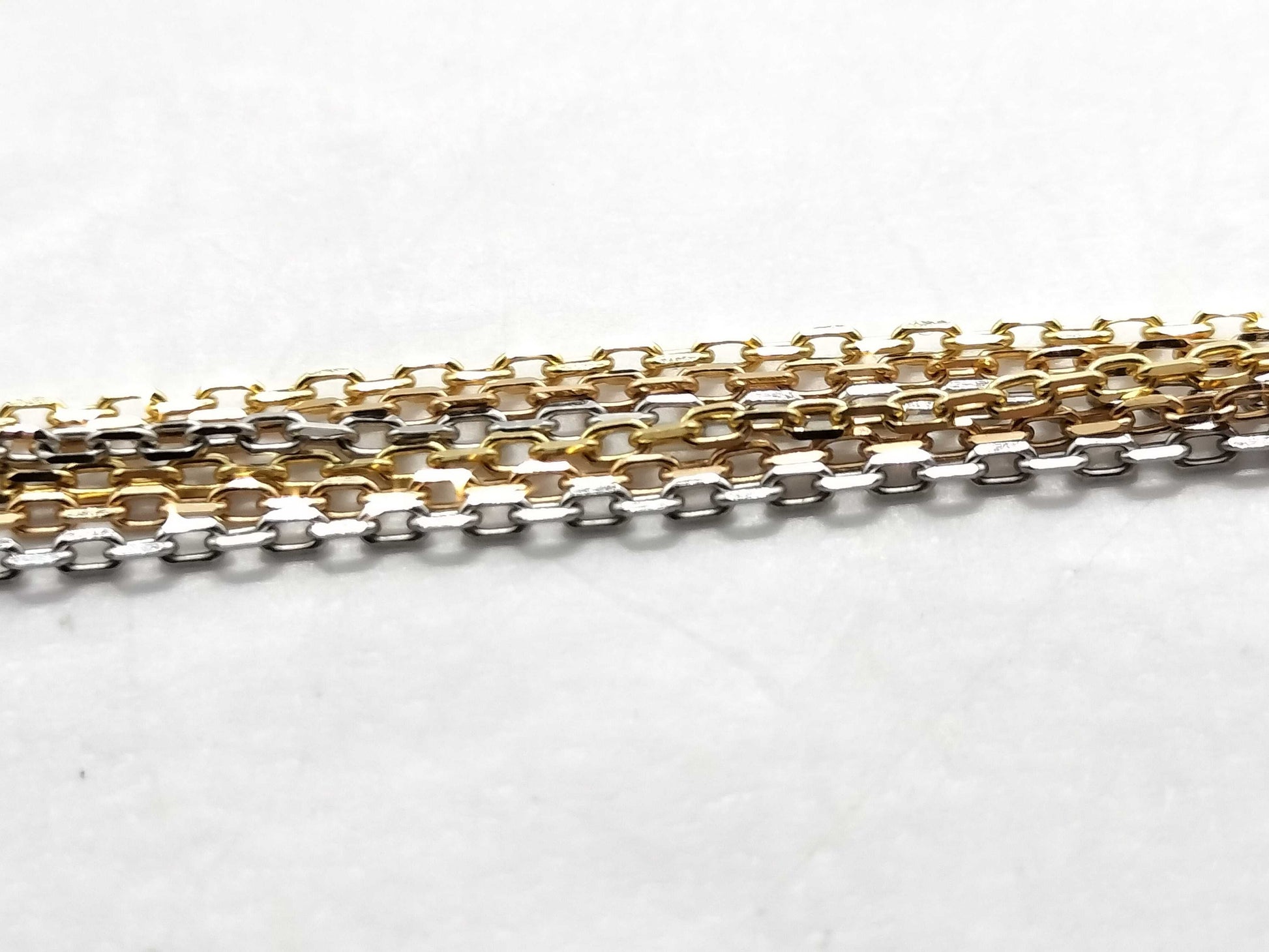 Cartier Three-Color AU750 7.0g Necklace 