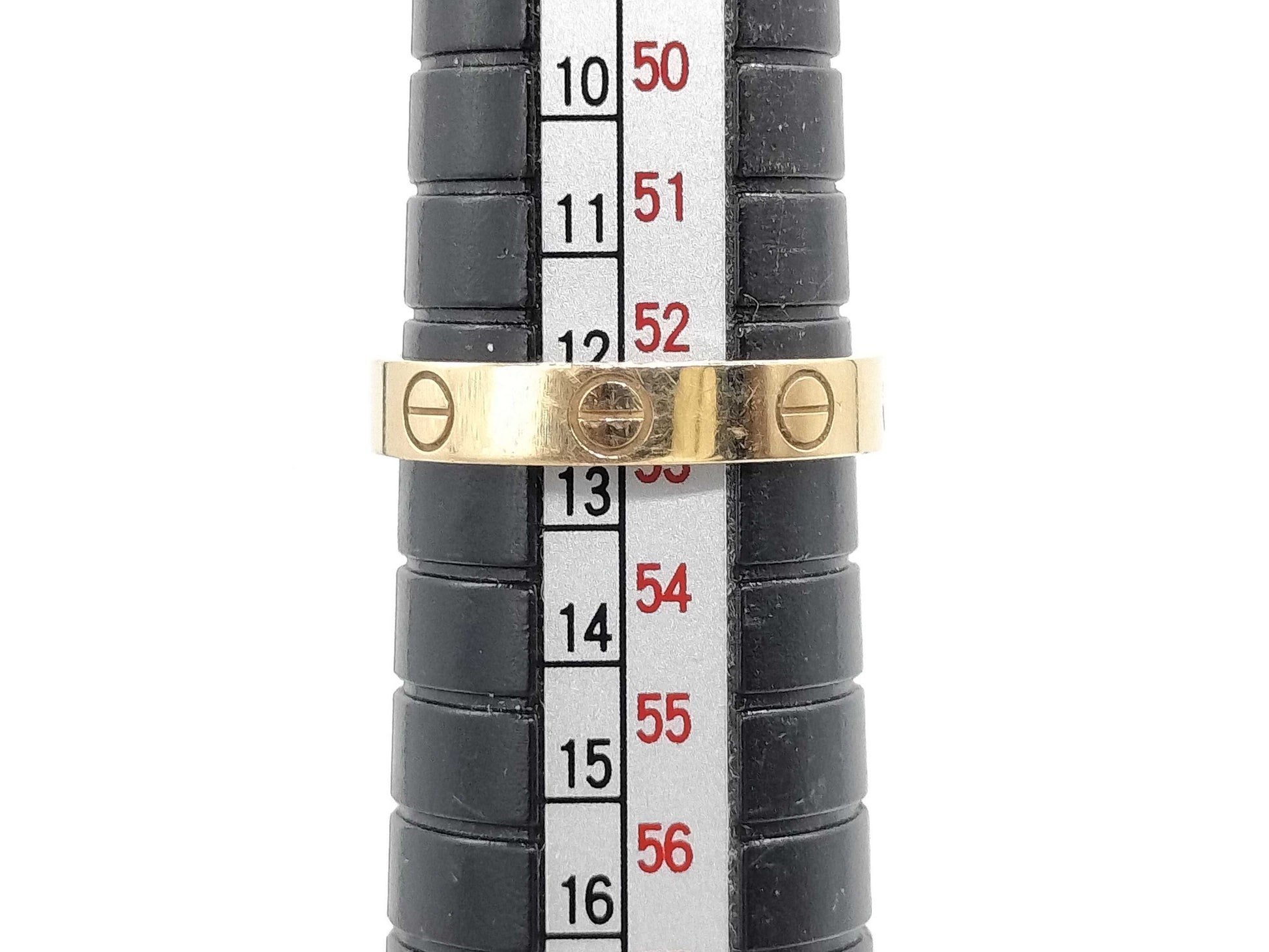 Cartier Mini Love #53 YG Au750 3.3g Ring 
