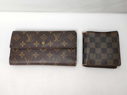 LOUIS VUITTON Monogram Damier Wallet 