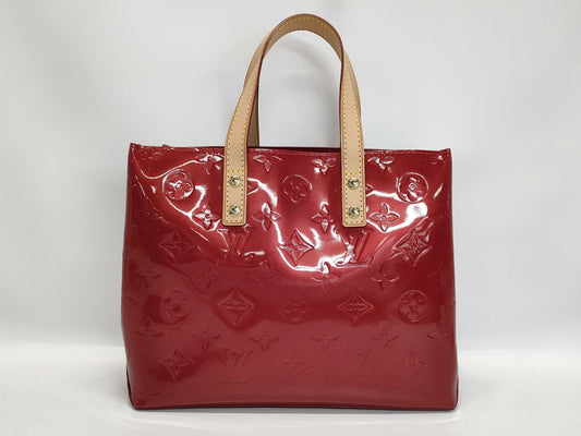 LOUIS VUITTON Vernis Reed PM Handbag