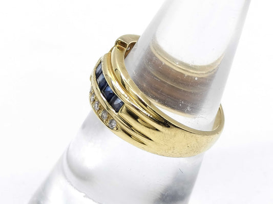 S 0.37ct R 0.37ct D 0.10ct K18 5.3g Ring 