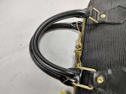 LOUIS VUITTON Epi Alma Noir Handbag