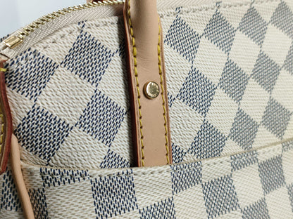 LOUIS VUITTON Damier Azur N41176 Figeri PM Shoulder Bag