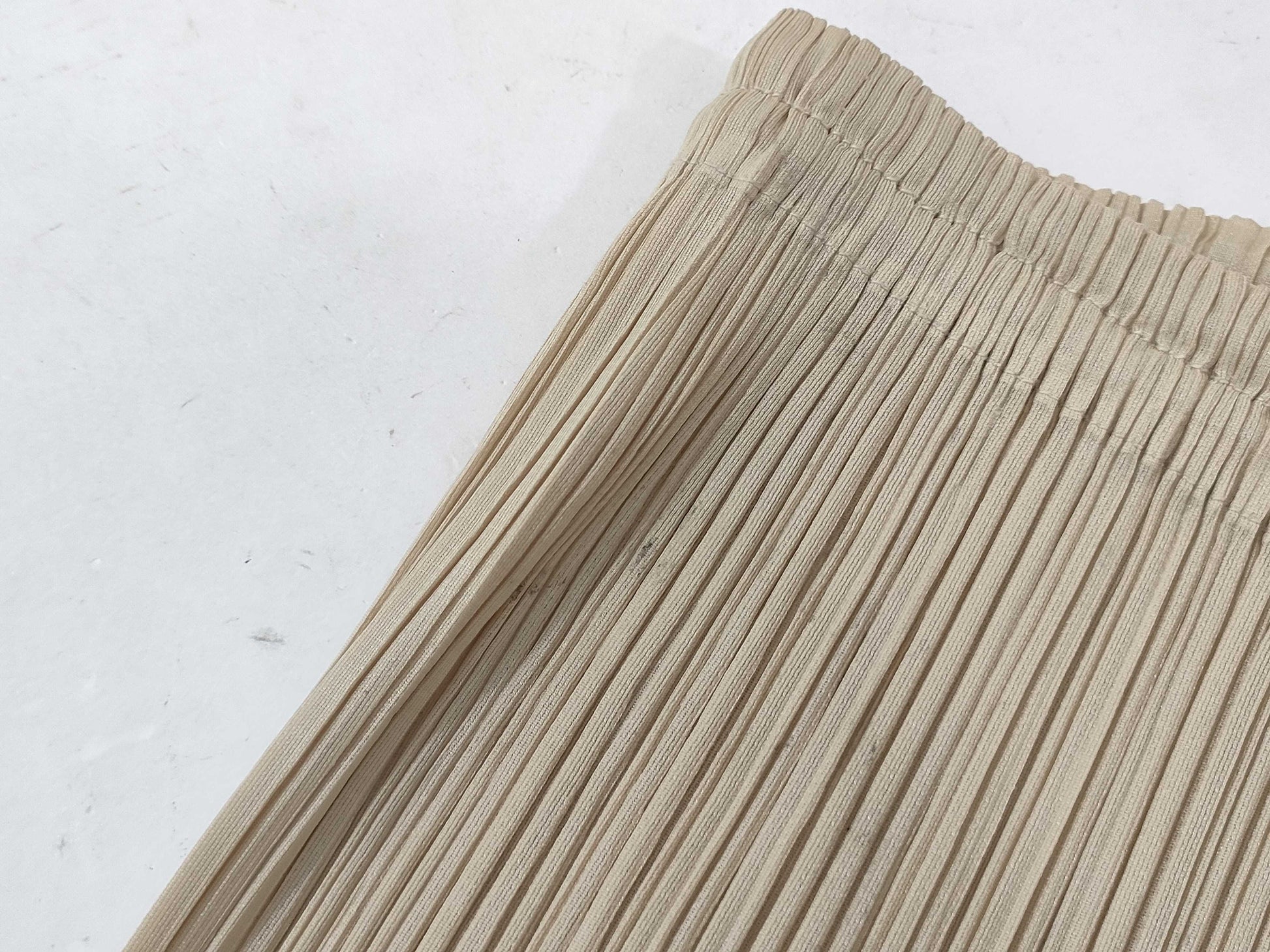 ISSEY MIYAKE Pants Pleats Please Beige Pants