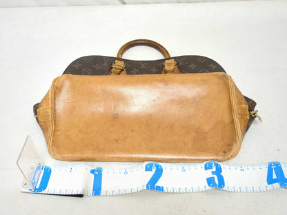 (10463_0003) LOUIS VUITTON Monogram Louis Vuitton Burberry Bag 2 Pieces Tote Bag