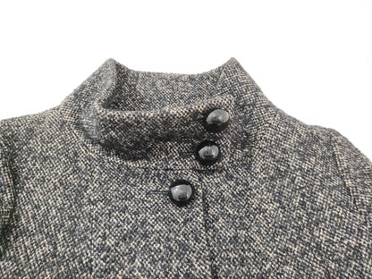 MaxMara/White Tag/Wool Stand Collar Long Coat