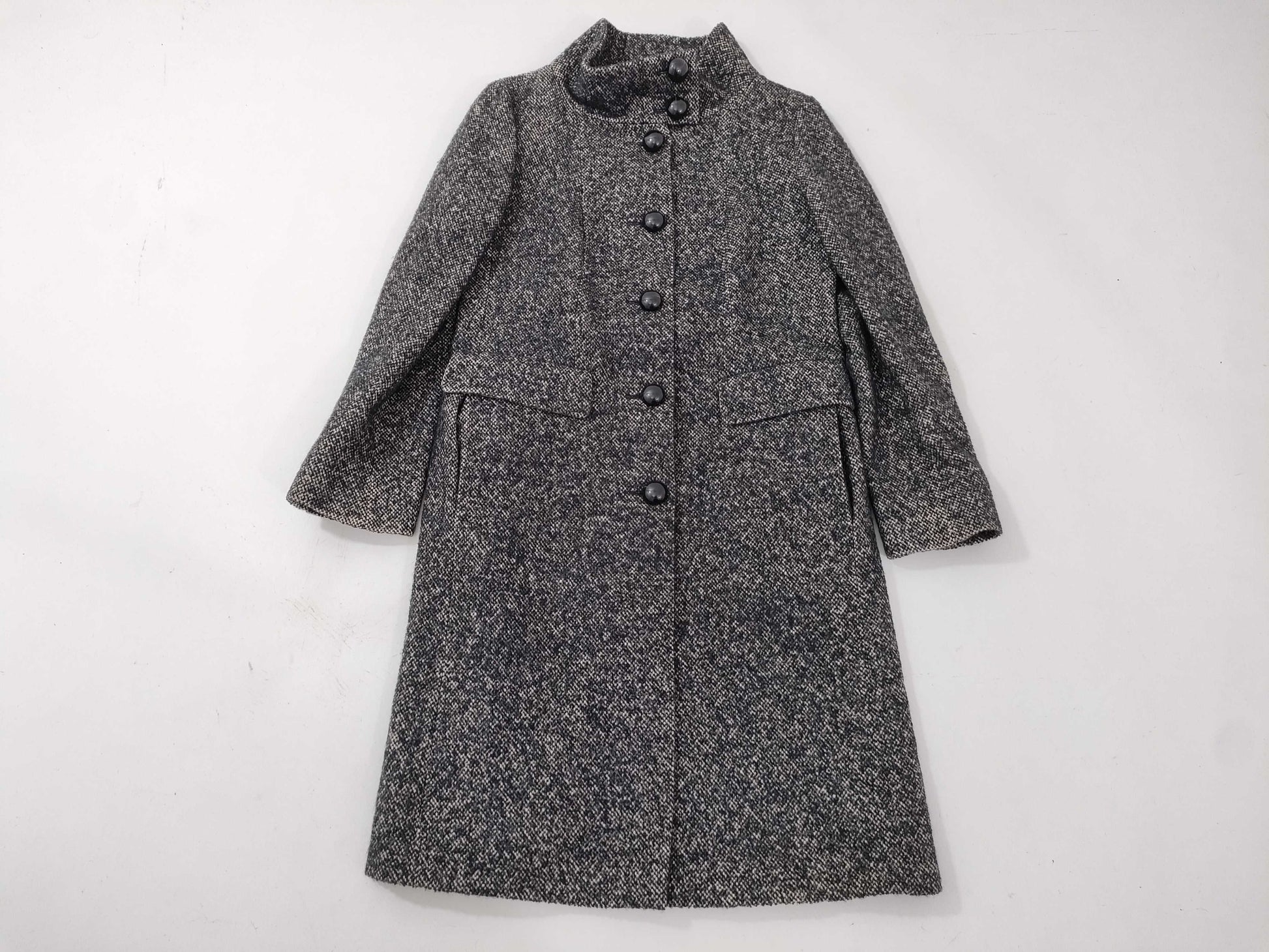 MaxMara/White Tag/Wool Stand Collar Long Coat