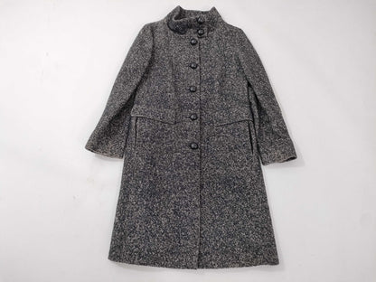 MaxMara/White Tag/Wool Stand Collar Long Coat