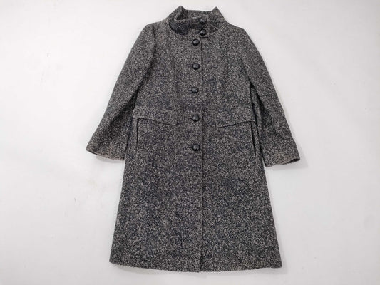 MaxMara/White Tag/Wool Stand Collar Long Coat
