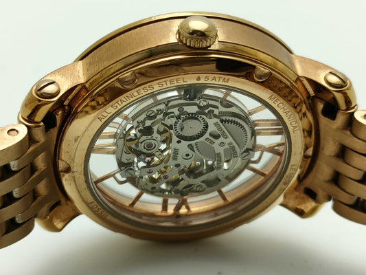 Automatic Watch/Analog/Stainless Steel/CLR/LE1019 Men's Watch