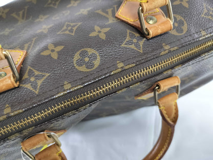 LOUIS VUITTON Monogram Speedy 30 Handbag