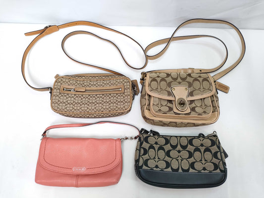 COACH Signature 4-Piece Shoulder Bag Set