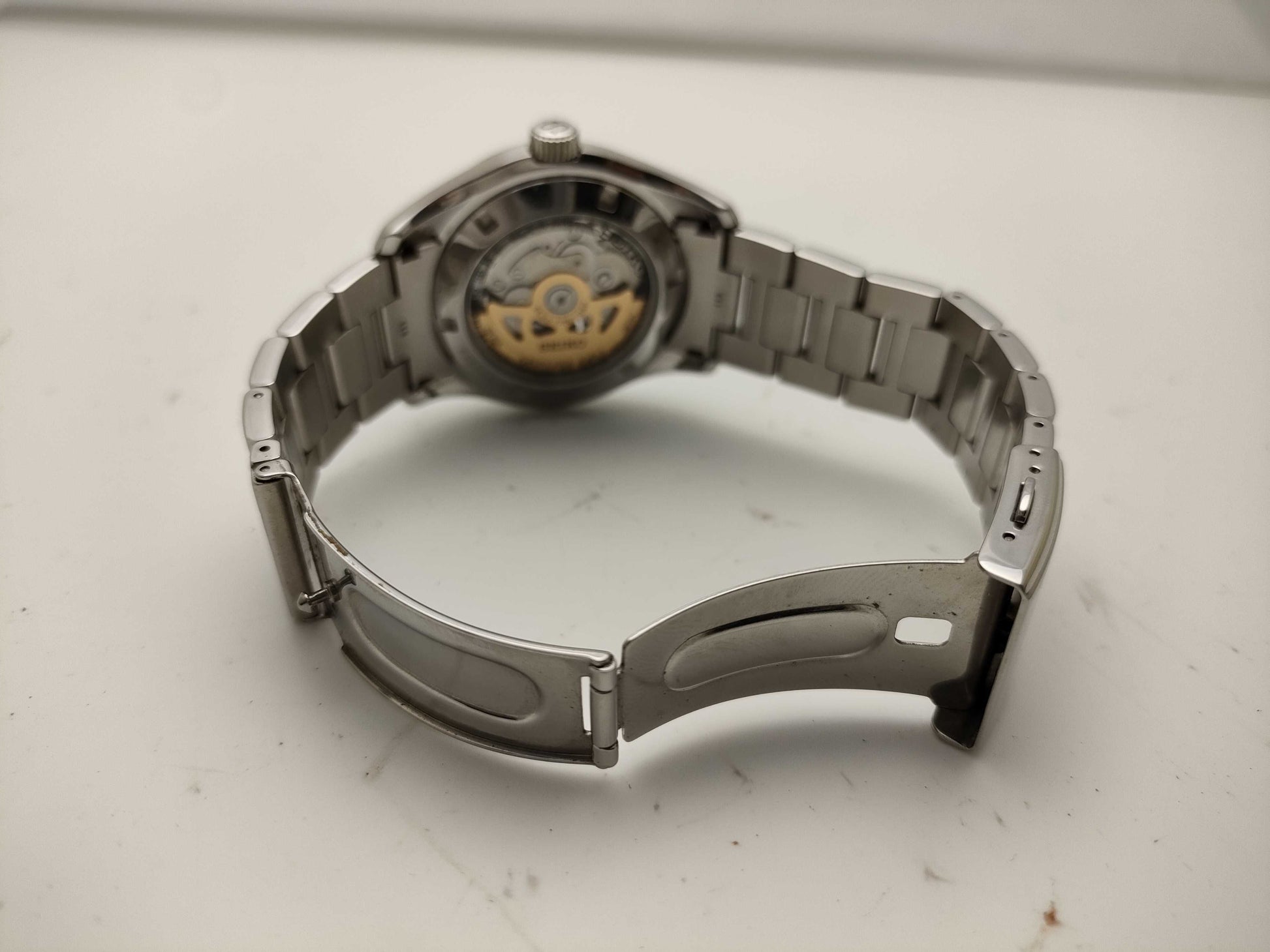 SEIKO 4R38 00S0 Black Dial Men's Watch