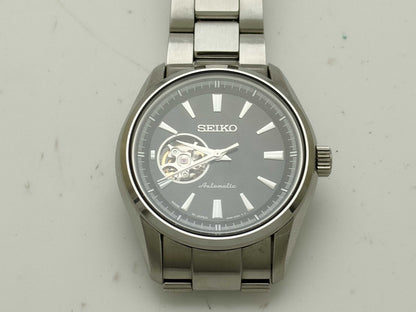SEIKO 4R38 00S0 Black Dial Men's Watch