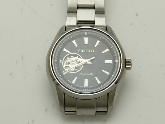 SEIKO 4R38 00S0 Black Dial Men's Watch