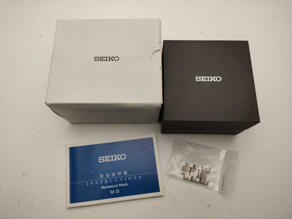 SEIKO 4R38 00S0 Black Dial Men's Watch