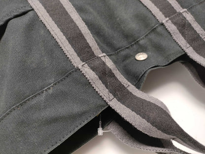 HERMES Air Line Hand Navy Tote Bag