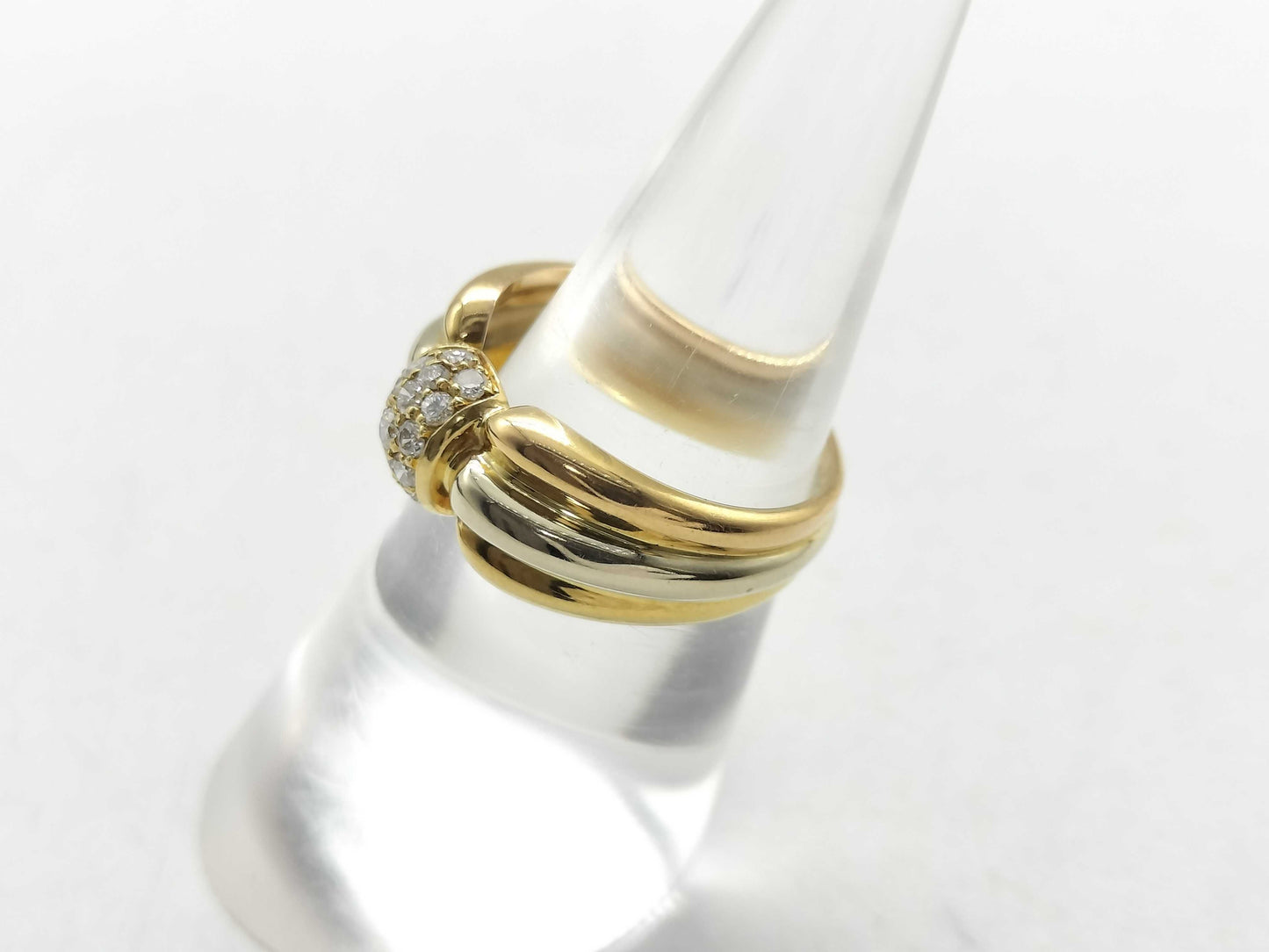Cartier Revia #51 Diamond 750 5.6g Ring 