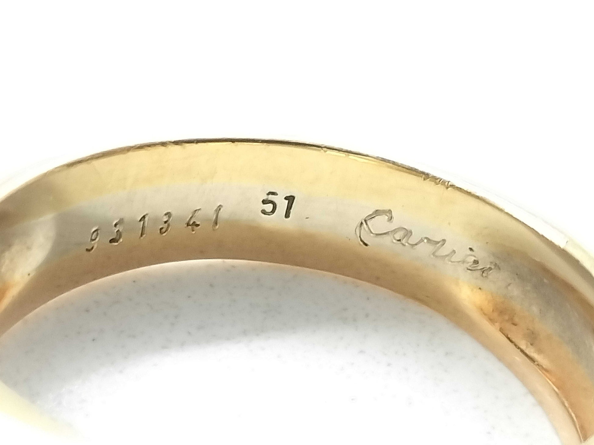 Cartier Revia #51 Diamond 750 5.6g Ring 