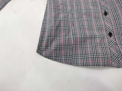 BURBERRY Blue Label Check Frill Shirt