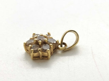 D0.50ct K18 1.0g Pendant Top 