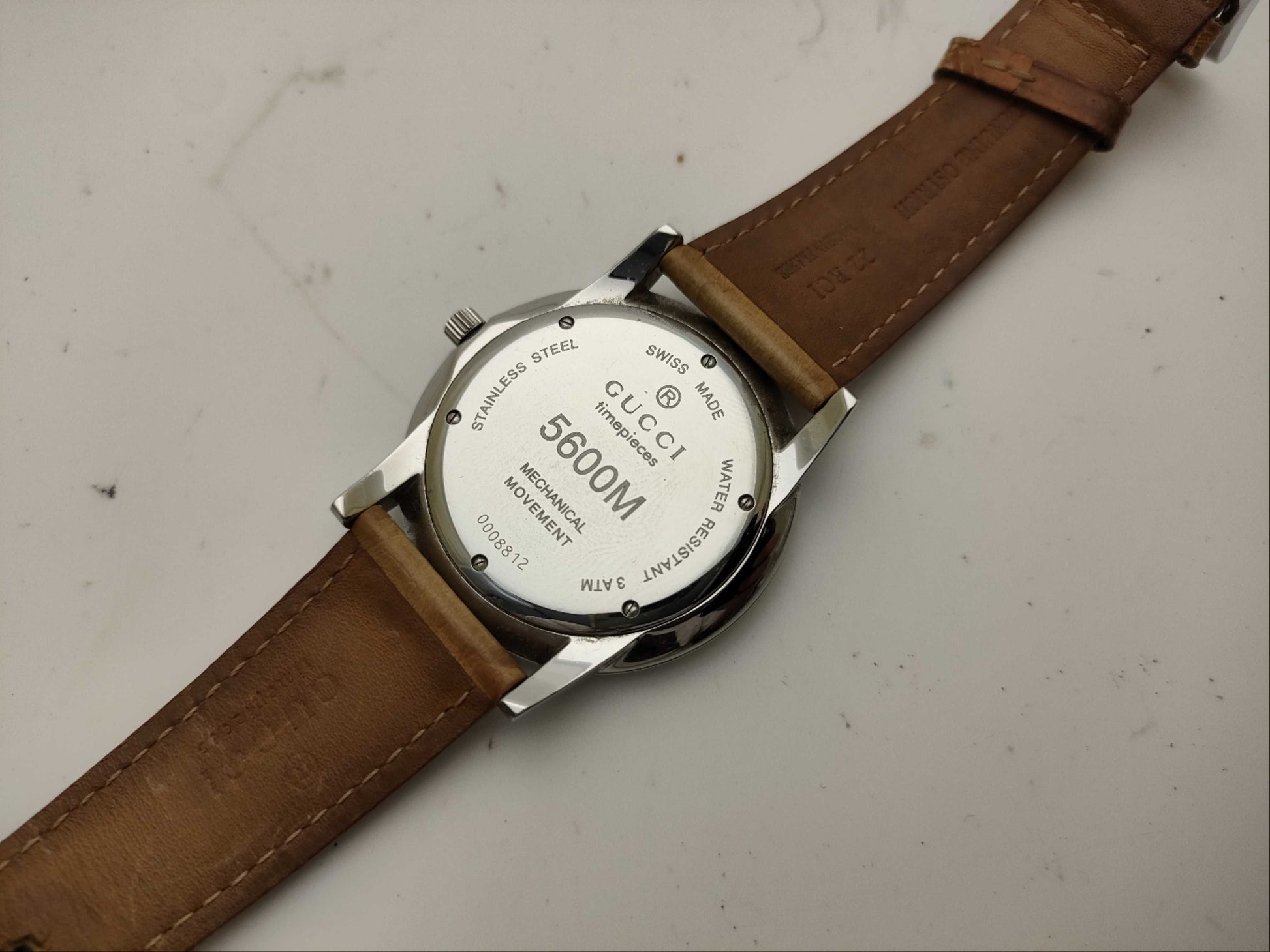 GUCCI 5600M Unoperated Men's Watch