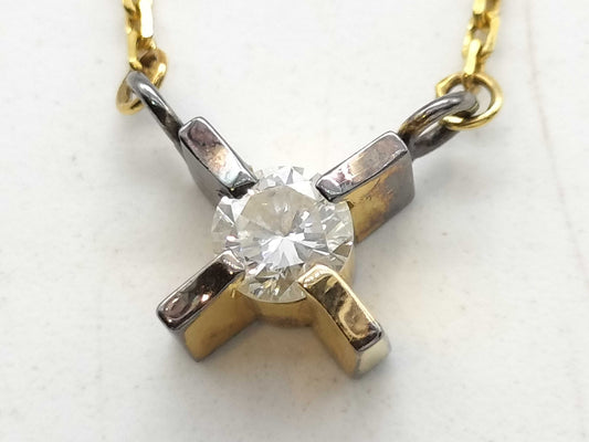 D0.26ct K18 3.2g Necklace 