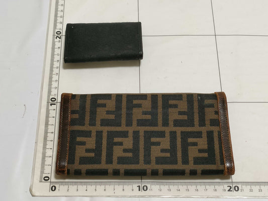FENDI Zucca pattern Zucca Selleria/Louis Vuitton/Gucci etc. Wallet/Key case 5-piece set