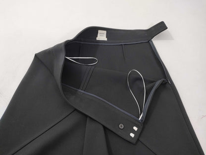 HERMES Skirt Side Zipper Skirt