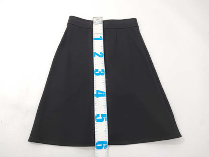 HERMES Skirt Side Zipper Skirt