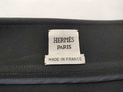 HERMES Skirt Side Zipper Skirt