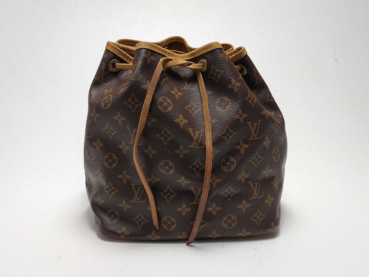 LOUIS VUITTON Monogram M40818 Petit Noe Shoulder Bag