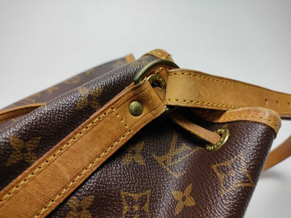 LOUIS VUITTON Monogram M40818 Petit Noe Shoulder Bag