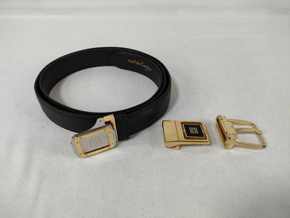 Cartier Must-have Celine/Givenchy Belt with Buckles etc.*3