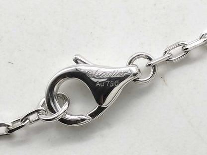 Cartier Love Circle Diamond WG Au750 5.6g Necklace 