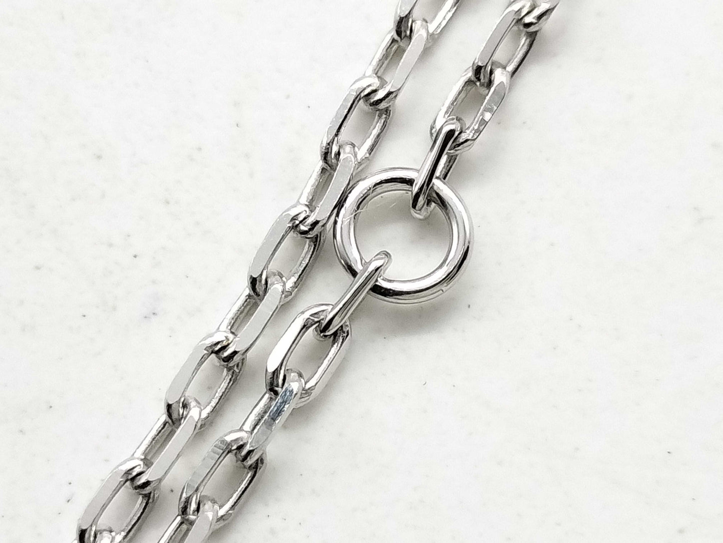 Cartier Love Circle Diamond WG Au750 5.6g Necklace 