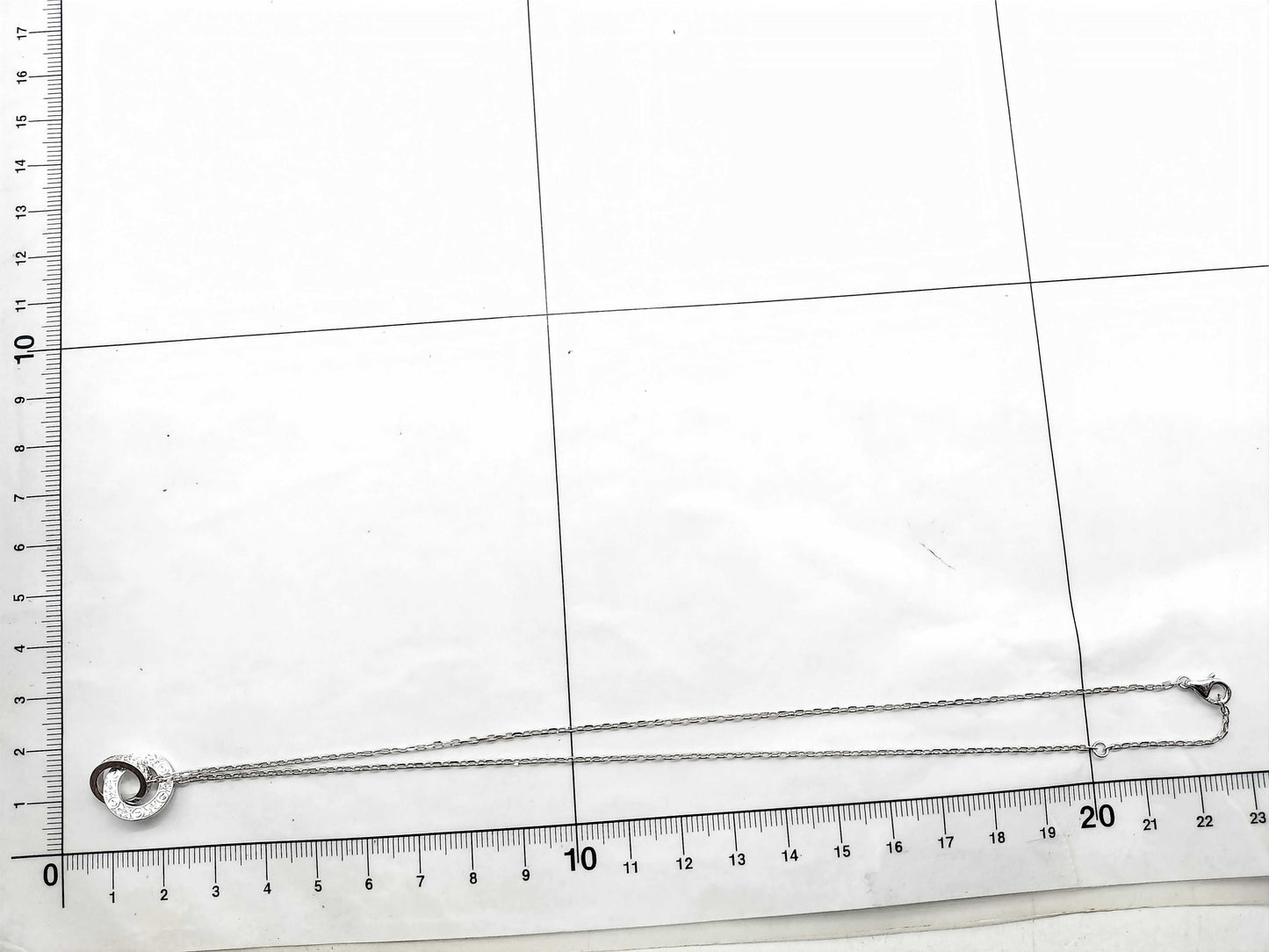 Cartier Love Circle Diamond Necklace in WG Au750, 5.6g 