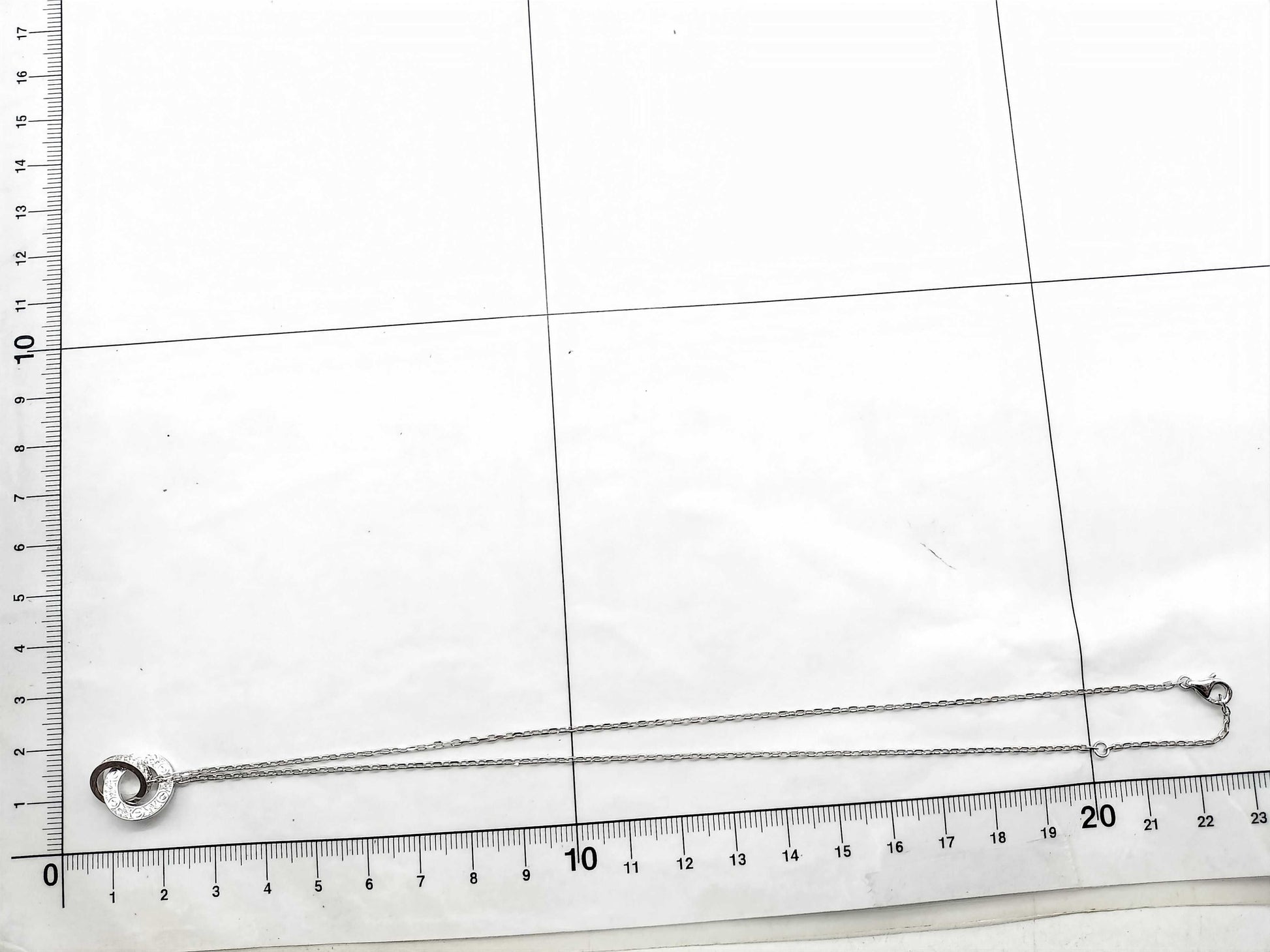Cartier Love Circle Diamond Necklace in WG Au750, 5.6g 