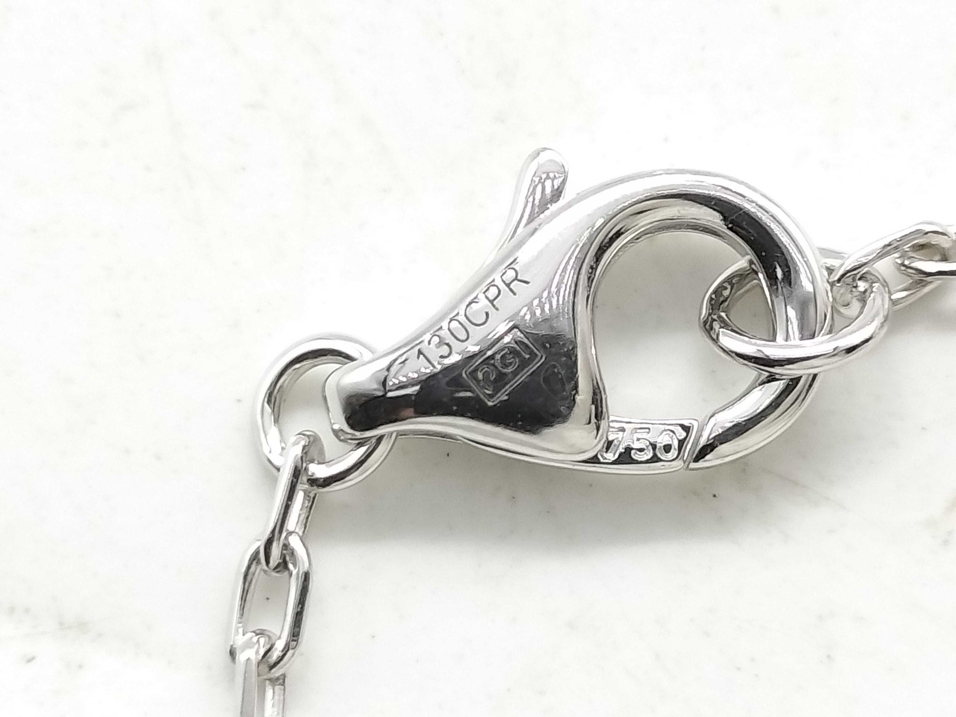 Cartier Love Circle Diamond Necklace in WG Au750, 5.6g 