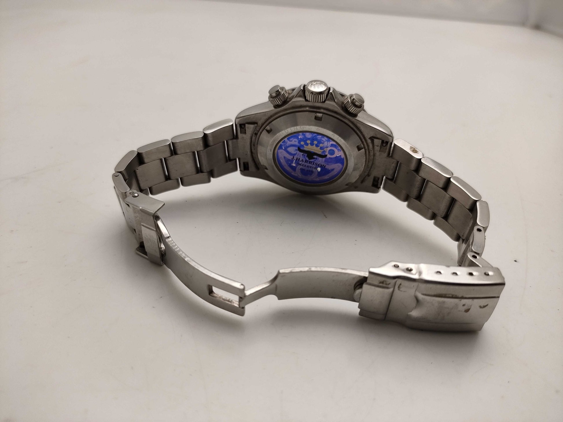 John Harrison J-H-003C Working Silver Men's Watch