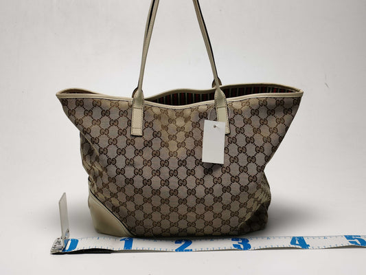 GUCCI GG Canvas Tote Bag